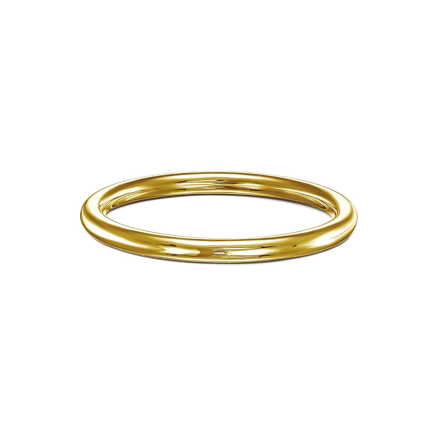 Handmade 14k Gold Wedding Band and Pavé Diamond Eternity Wedding Band