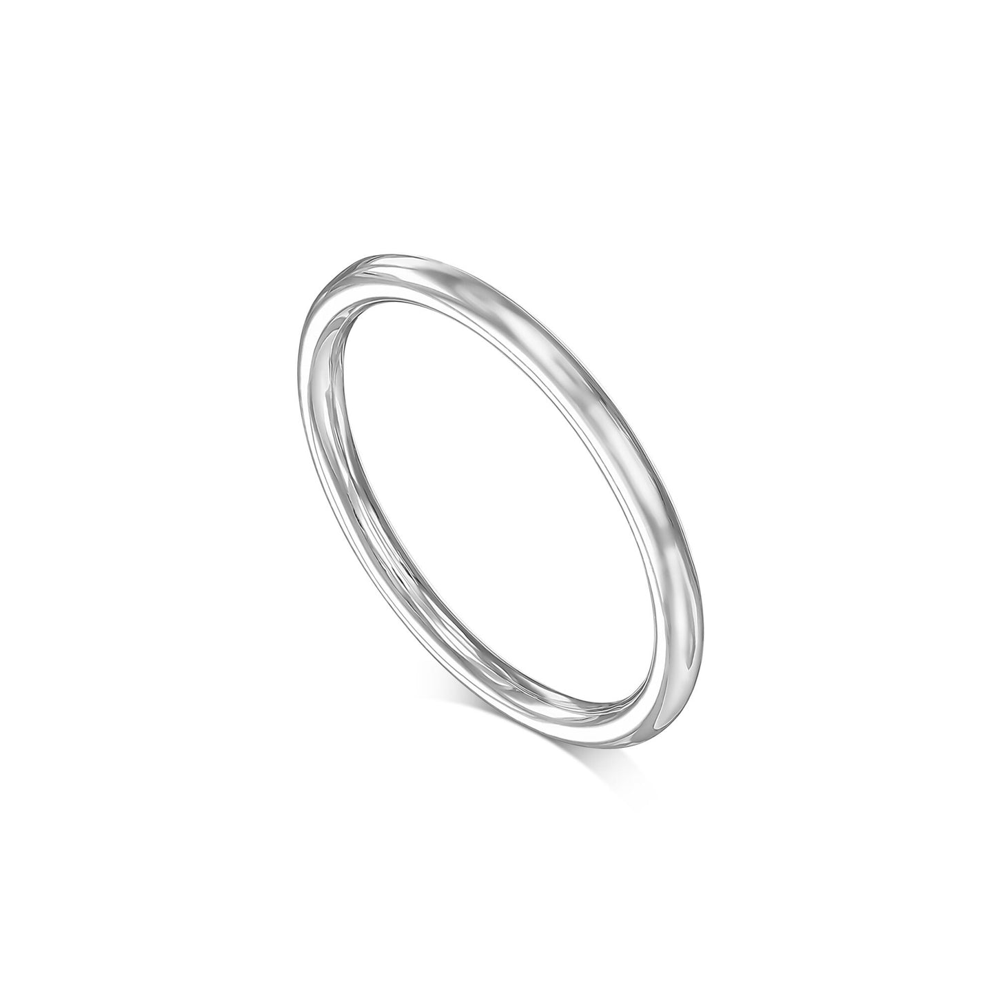 Handmade 14k Gold Wedding Band and Pavé Diamond Eternity Wedding Band